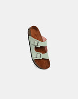 Women Dual-Strap Flat Sandals