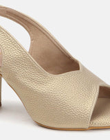 Open-Toe Chunky Heeled Sandals