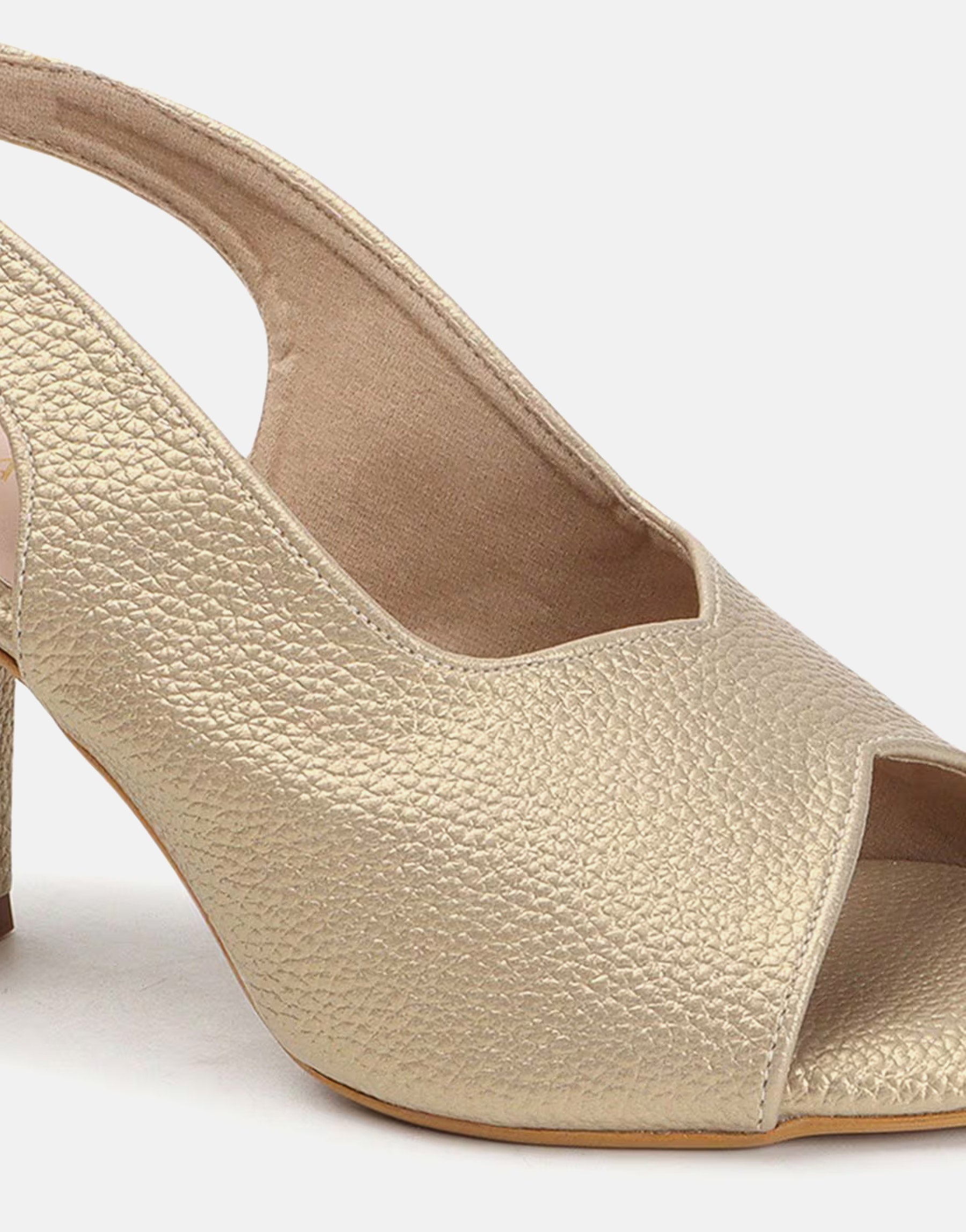 Open-Toe Chunky Heeled Sandals