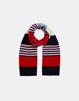 Striped Knit Scarf