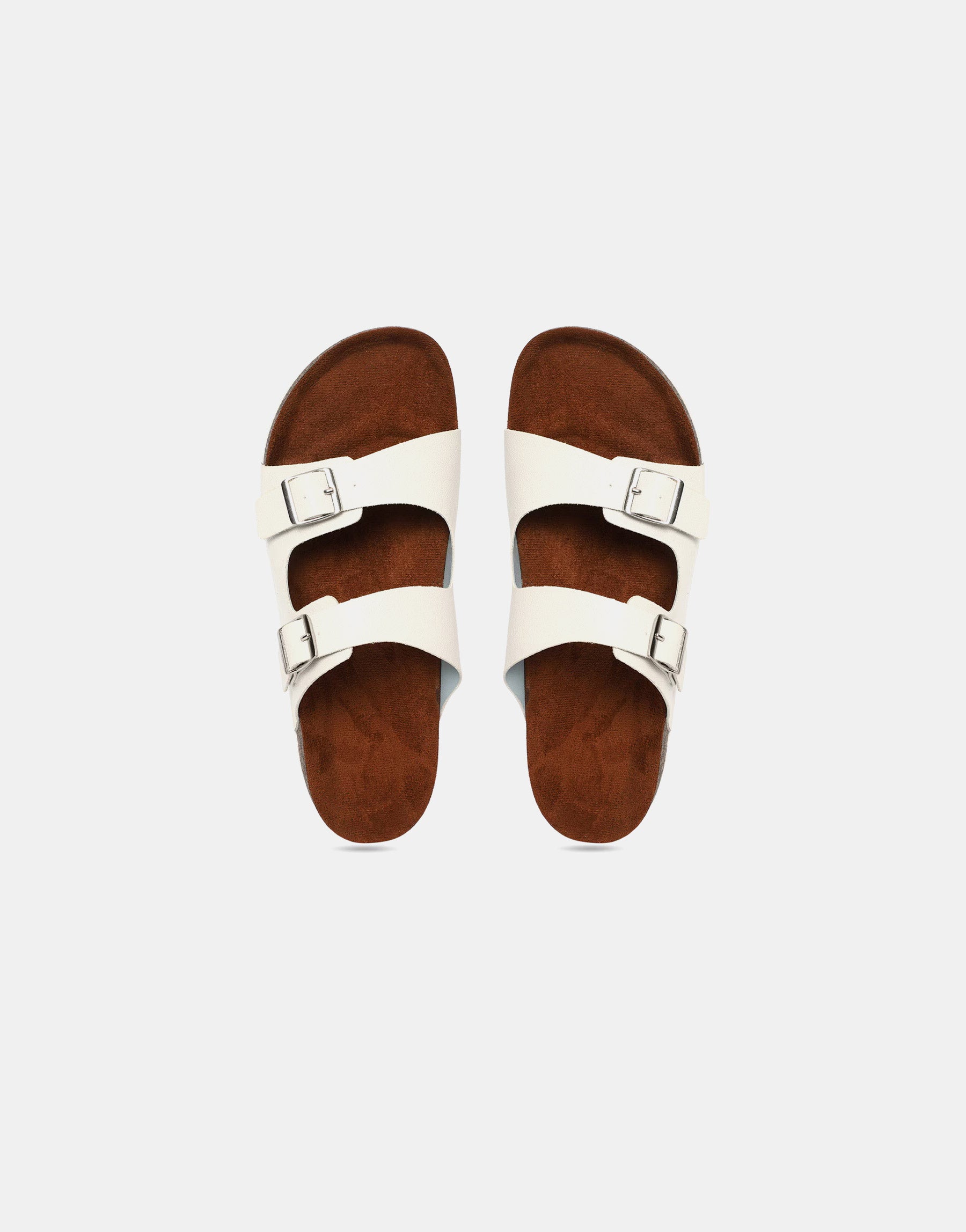 Women Dual-Strap Flat Sandals