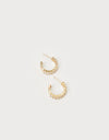 Golden Hoop Earrings