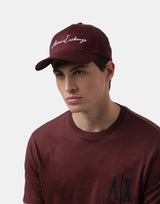 Typographic Embroidered Baseball Cap
