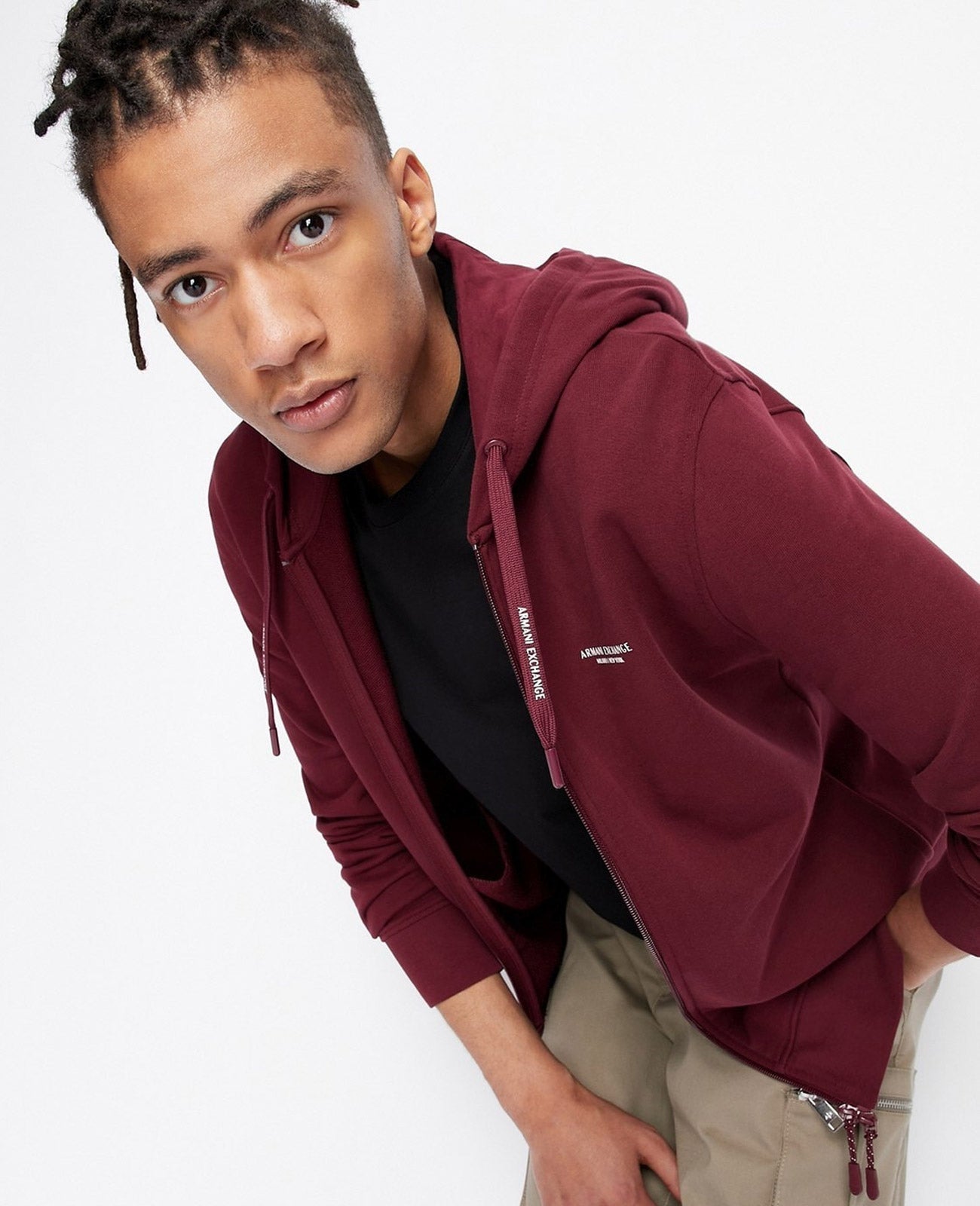 Zip-Up Sweatshirt with SHORTS