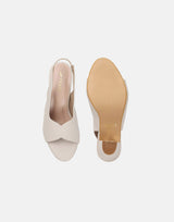 Open-Toe Chunky Heeled Sandals