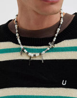 Pearl Cross Necklace
