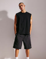 Long cargo sports shorts