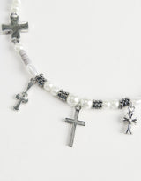 Pearl Cross Necklace