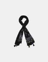 Floral Embroidered Scarf