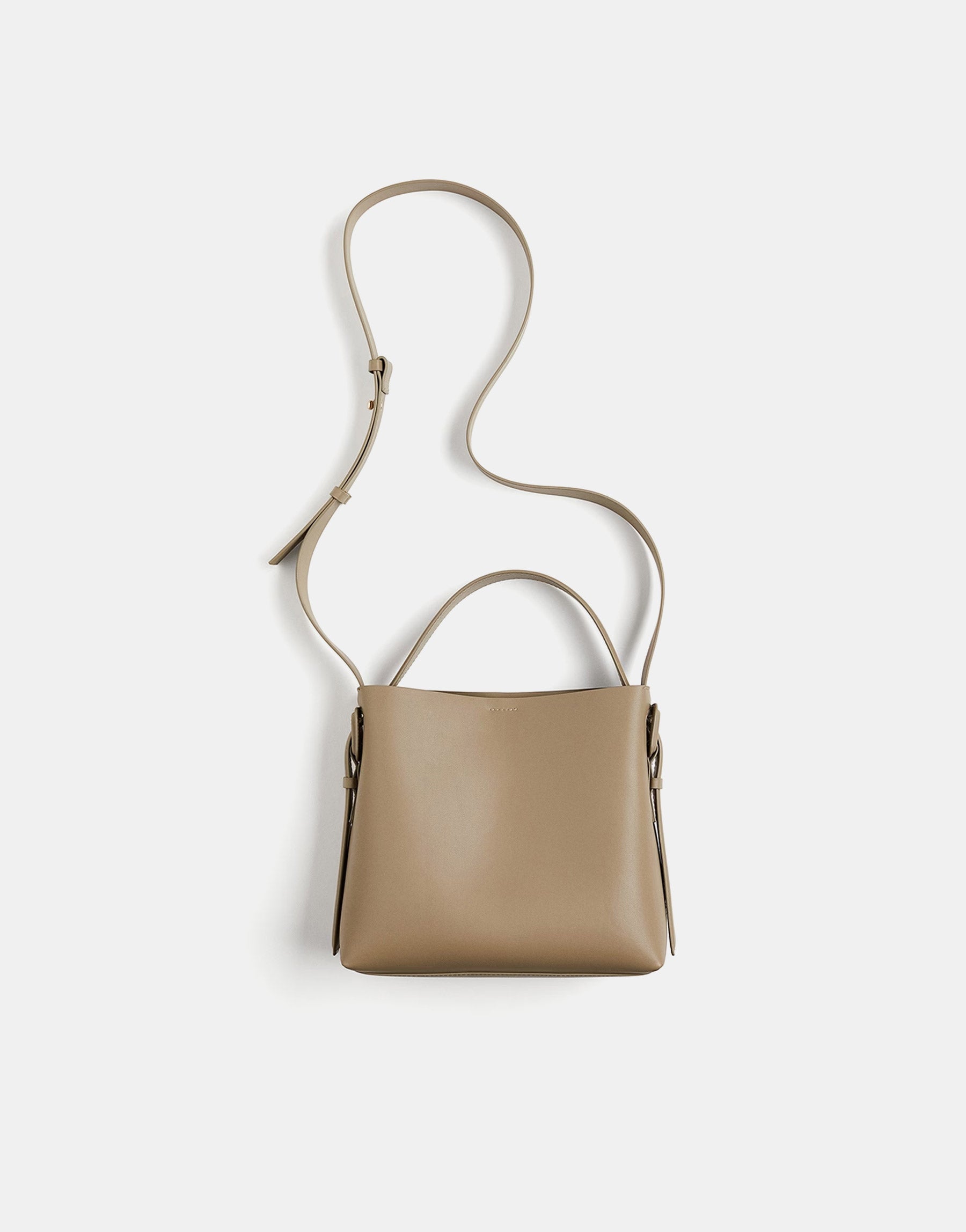 Crossbody Bag- Beige Strap