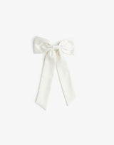 Bow decorated hair clip