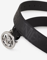 Belt with Metal Buckle Closure