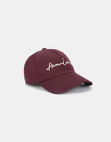 Typographic Embroidered Baseball Cap