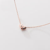 Dazzling Irregular Heart Pendant