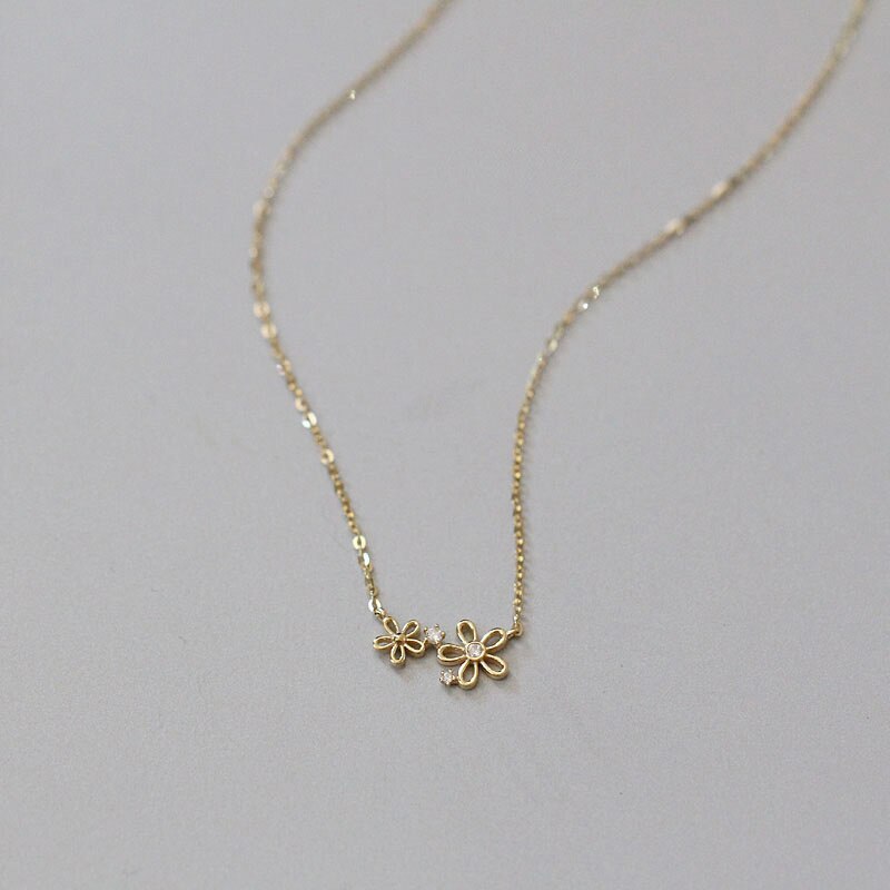 Flowers Clavicle Chain Choker