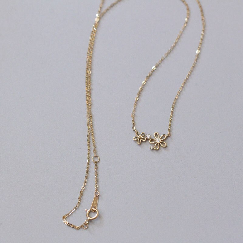 Flowers Clavicle Chain Choker