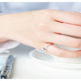 Retro Minimalist Silver Color Ring