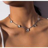 Choker Necklace Lovely Golden