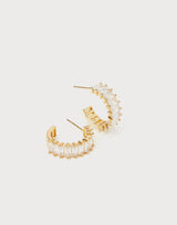 Golden Hoop Earrings