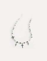 Pearl Cross Necklace