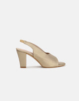 Open-Toe Chunky Heeled Sandals
