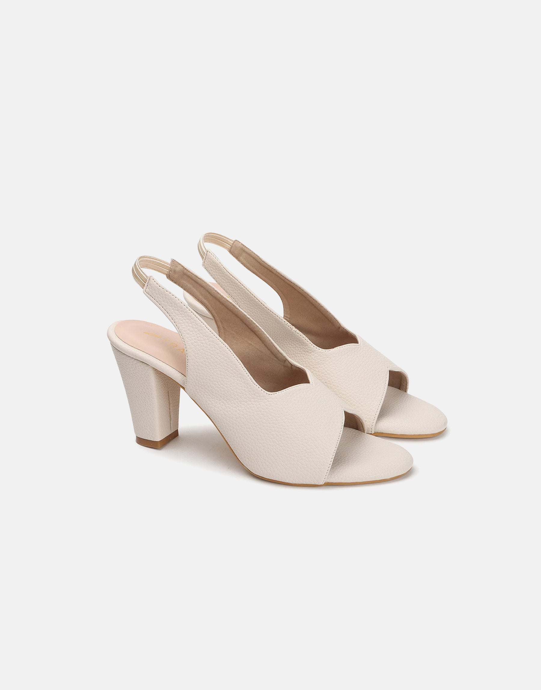 Open-Toe Chunky Heeled Sandals