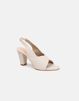 Open-Toe Chunky Heeled Sandals
