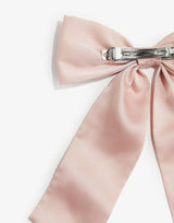 Bow decorated hair clip