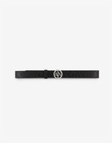 Belt with Metal Buckle Closure