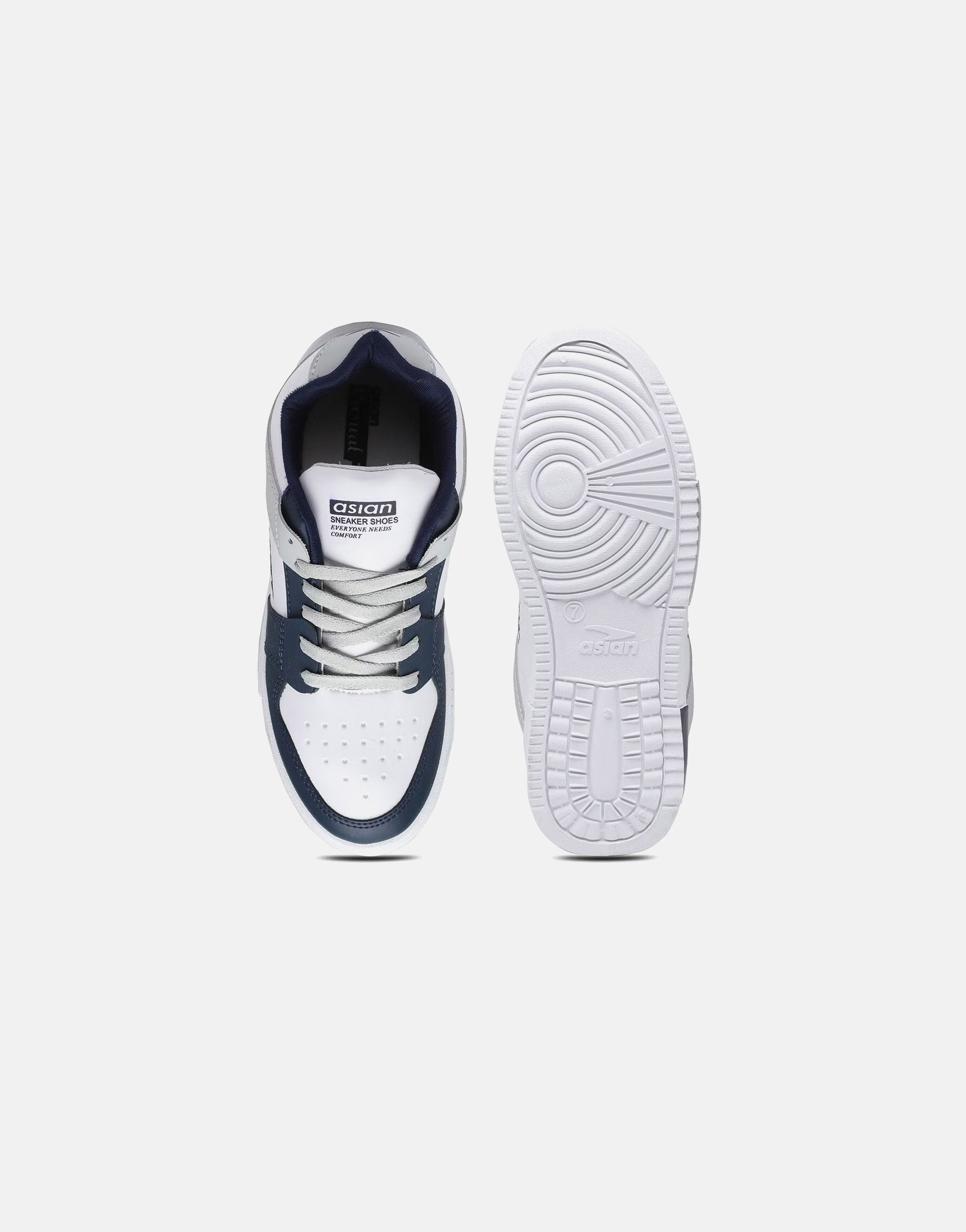 Round-Toe Casual Shoes