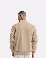 Men Oversized Bomber Jacket