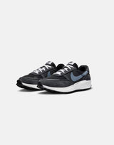 Nav Lace-Up Sneakers - Black