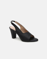 Open-Toe Chunky Heeled Sandals