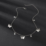 Choker Necklace Lovely Golden