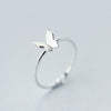 Retro Minimalist Silver Color Ring