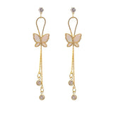 Butterfly Drop Earrings