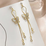 Butterfly Drop Earrings