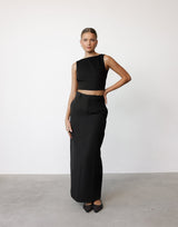 Slim fit crop top