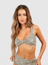 Leopard High Waisted Bikini Set
