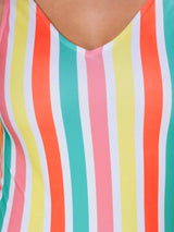 Striped Tank Swimsuit